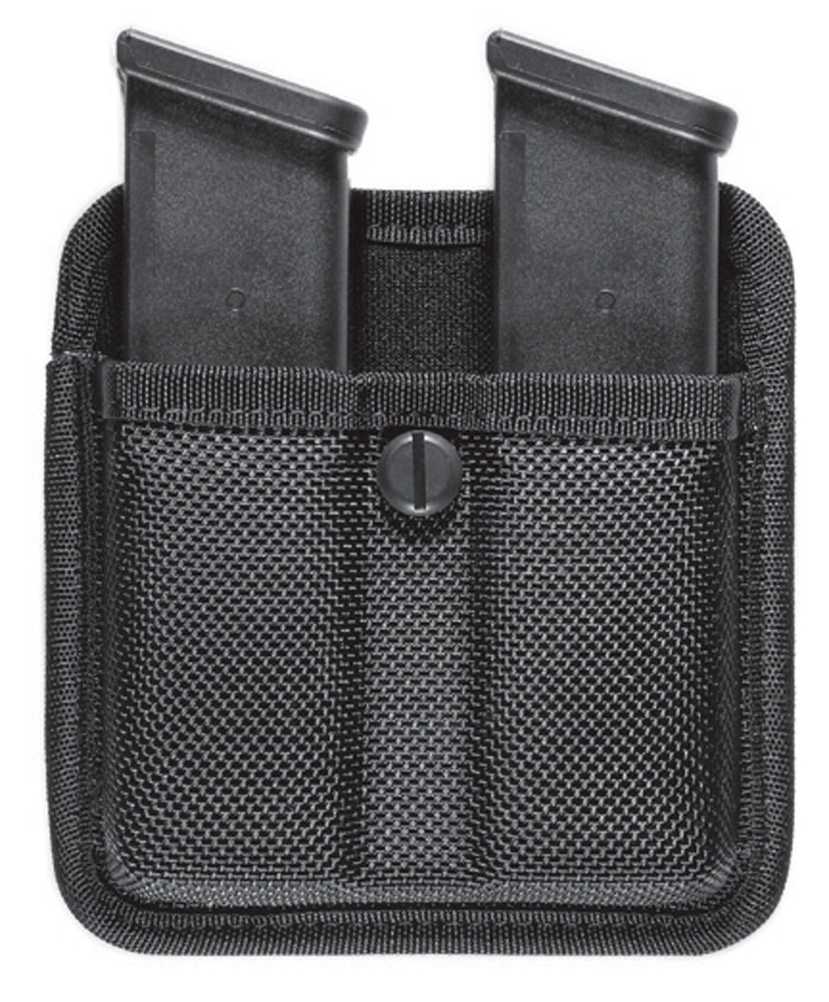 Bianchi 22197 AccuMold Double Magazine Pouch Black Basketweave for Glock 20 