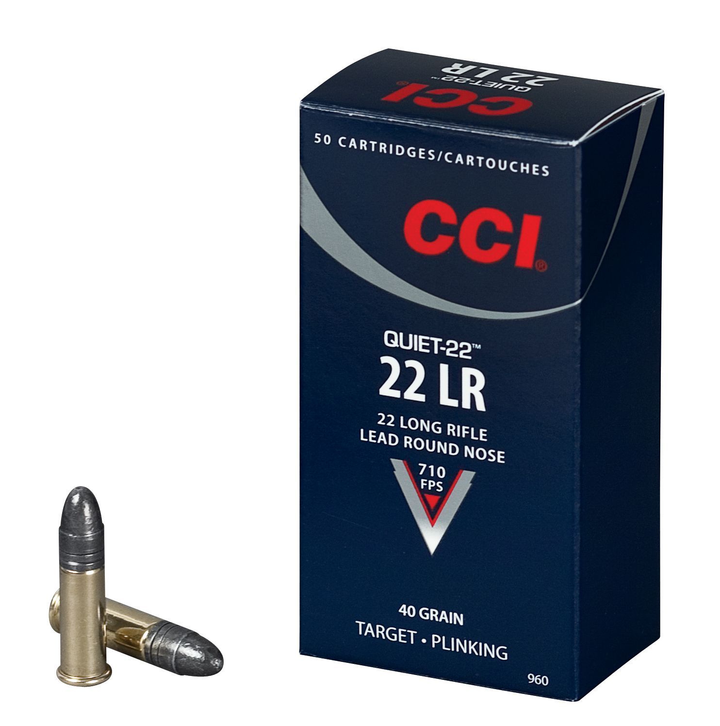Product shot of CCI .22 Ammo