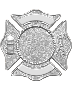 Blackinton Maltese Cross with Hook & Ladder and Hydrant - B3012