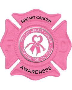 Blackinton Breat Cancer Awareness Maltese Cross - B501-PI