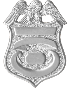 Blackinton Shield Badge with Eagle - B521