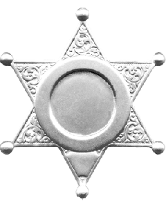 Blackinton 6-Point Star Badge - B812-X