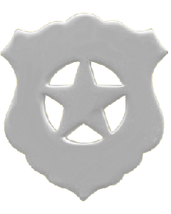 Blackinton Shield Badge wth Five Point Star - B898