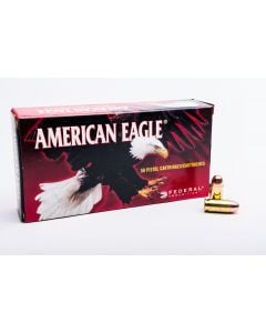 Federal American Eagle 380 ACP 95 Grain FMJ Practice Ammunition