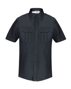 Elbeco Black DutyMaxx Men's Short Sleeve Uniform Shirt
