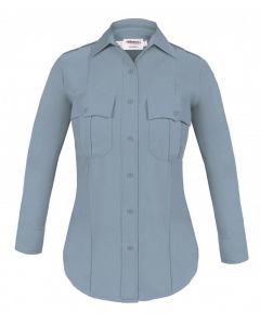 Elbeco French Blue Women's Duty Maxx Long Sleeve Uniform Shirt