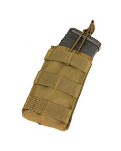 Condor Single Open Top M4 Mag Tactical Pouch Coyote Brown