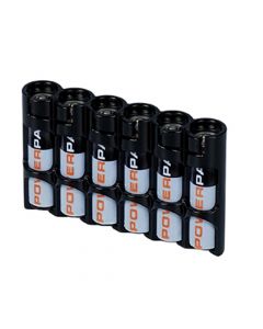 Storacell AAA Battery Caddy Black