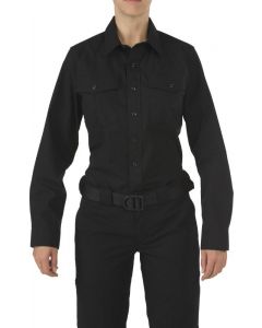 5.11 Tactical Women's Stryke PDU Class A Long Sleeve Uniform Shirt  Black