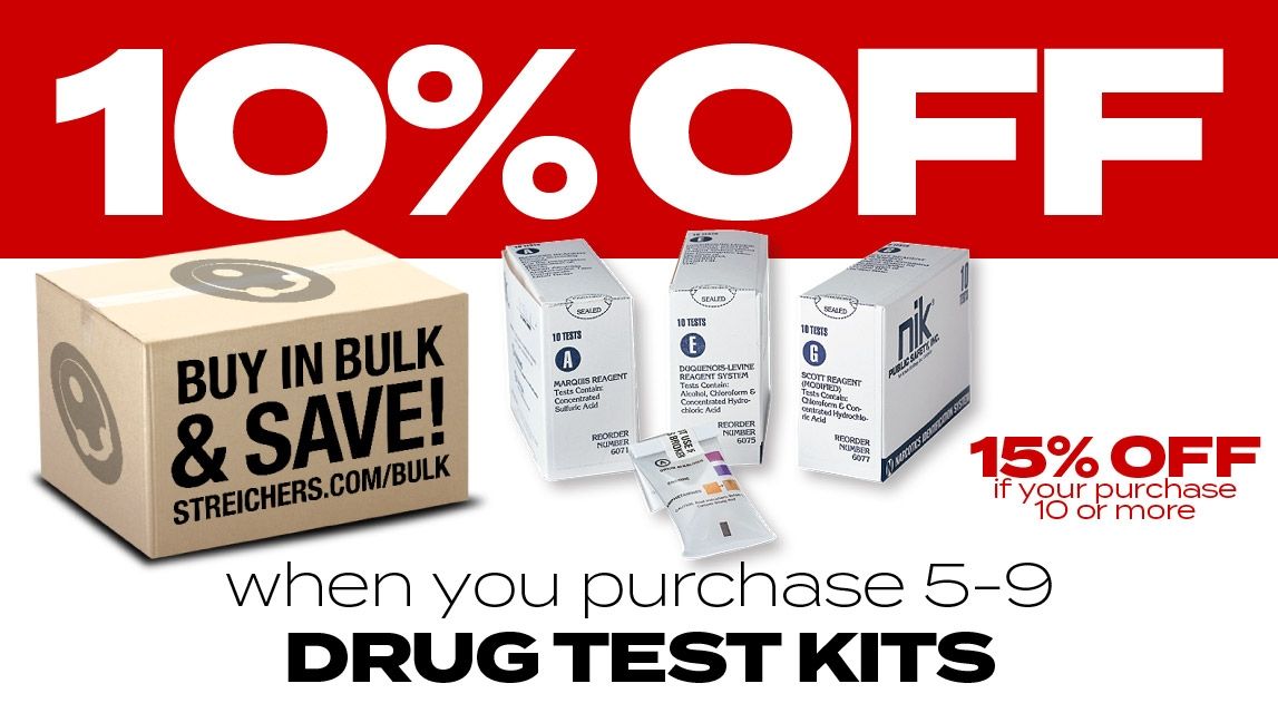 Save on Bulk Purchases of Drug Test Kits at Streicher's