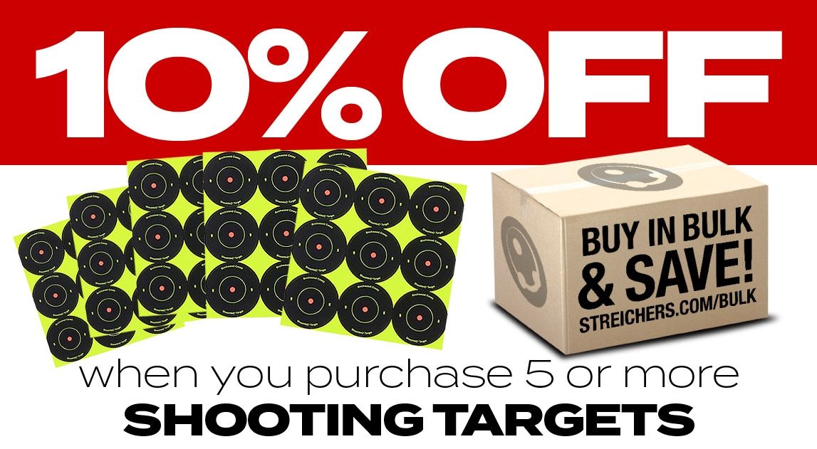 Save on Bulk Purchases of Shooting Targets at Streicher's